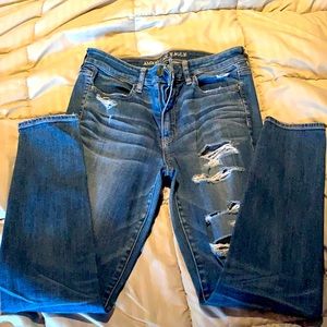 High-waisted Skinny Jeans